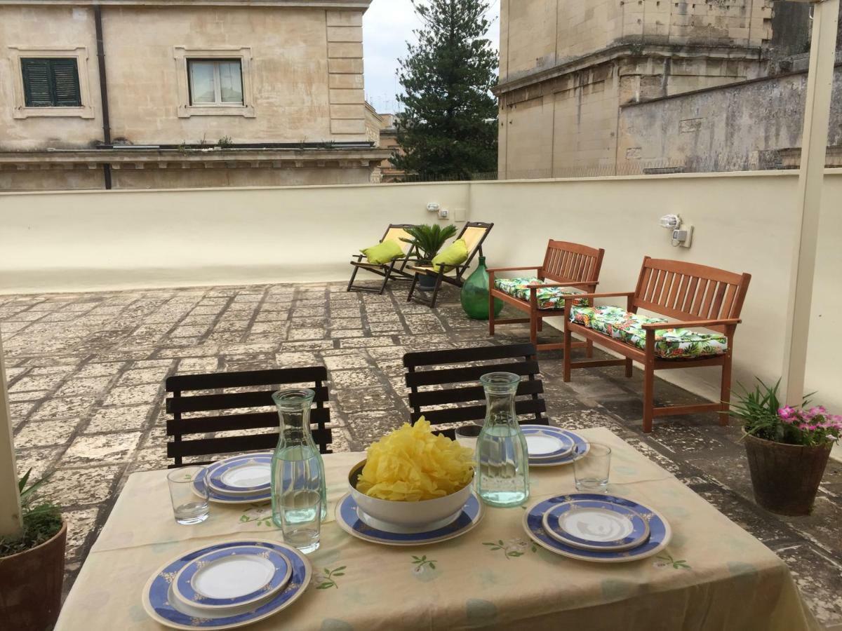 Historic Terrace Lejlighed Lecce Eksteriør billede
